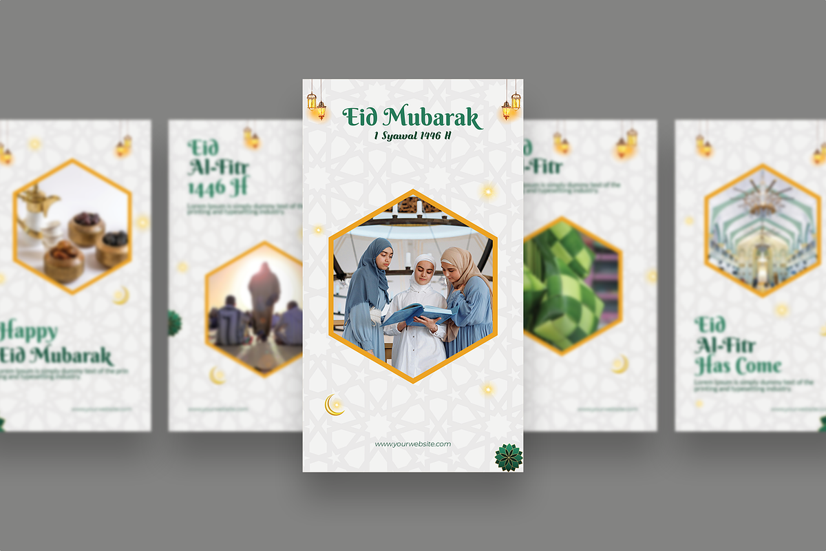 Eid Mubarak - Instagram Story, a Social Media Template by UnicodeID (Photo 3 of 4)