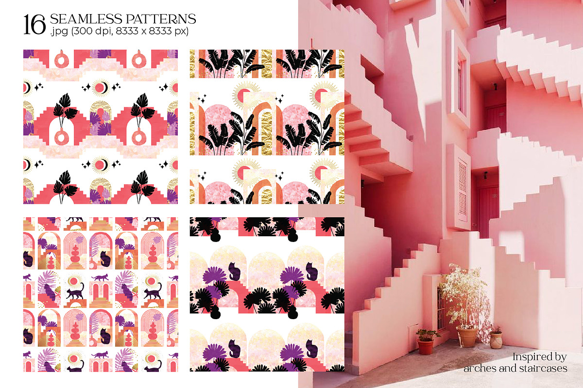 Abstract Mystery City Bundle, an Object Graphic by Julie&Taily (Photo 14 of 20)