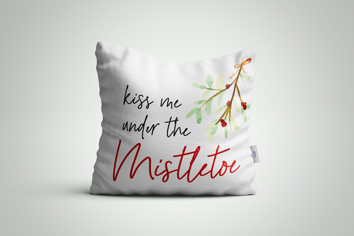 60 Christmas Watercolor  Clip Art, an Illustration by Qamber Designs & Media (Photo 2 of 13)