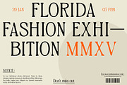 Risley Blur, a Serif Font by Craft Supply Co. (Thumbnail 3 of 8)