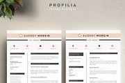 Word Resume & Cover letter Template, a Resume Template by Profilia Resume Boutique (Thumbnail 5 of 6)