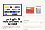Life Planner Notion Template, a Templates & Theme by studiorach (Thumbnail 5 of 10)
