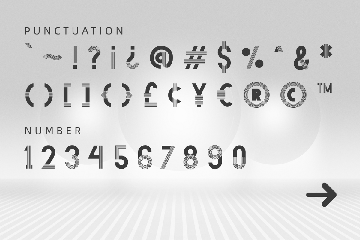 Oath Line – Modern Technology Font, a Sans Serif Font by Attype (Photo 7 of 9)