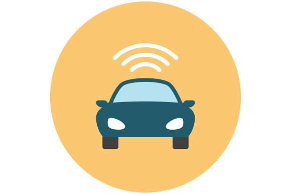 Car Flat Icon
