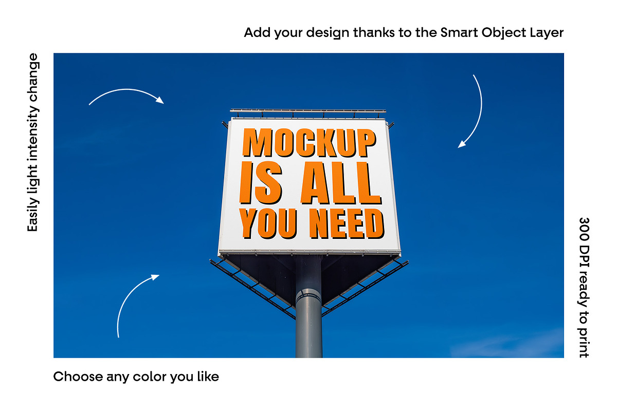 Billboard Mockups vol5 - Advertising, an Advertising Mockup by MockupForest (Photo 3 of 8)