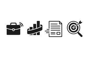 Professional symbols representing, a Finance Illustration by ZinetroN