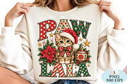 Christmas Cat Paw Prints PNG, a Seasonal Illustration by Daily.Designs (Thumbnail 2 of 5)