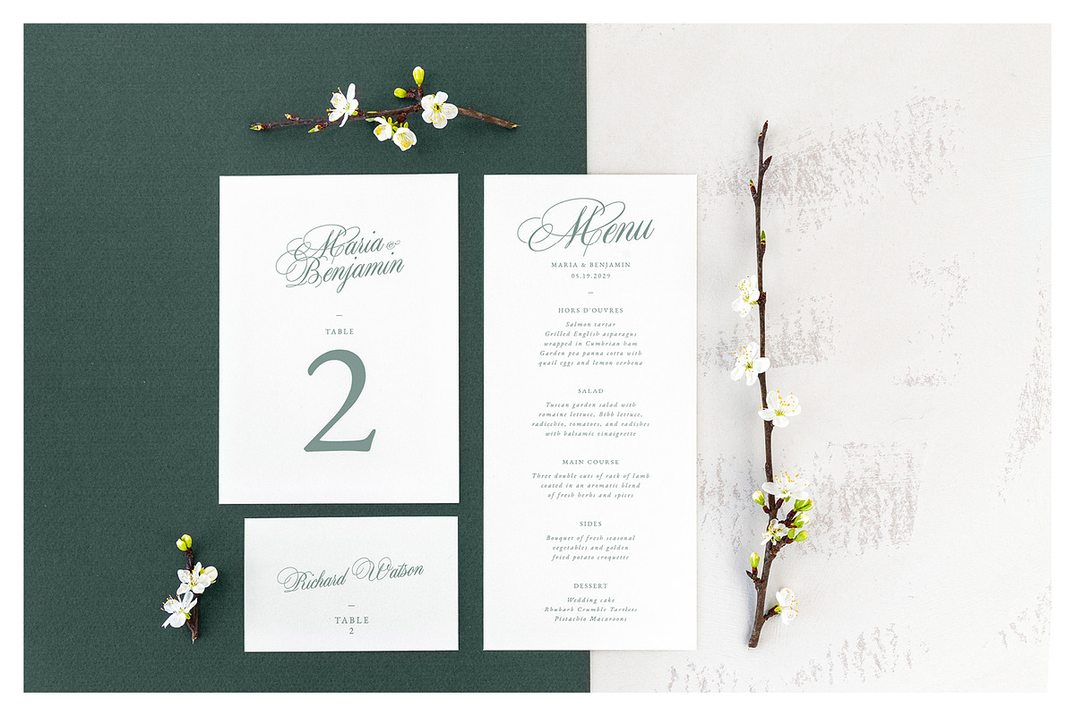 Old England Wedding Suite Collection, an Invitation Template by volume 1 visual design (Photo 27 of 33)