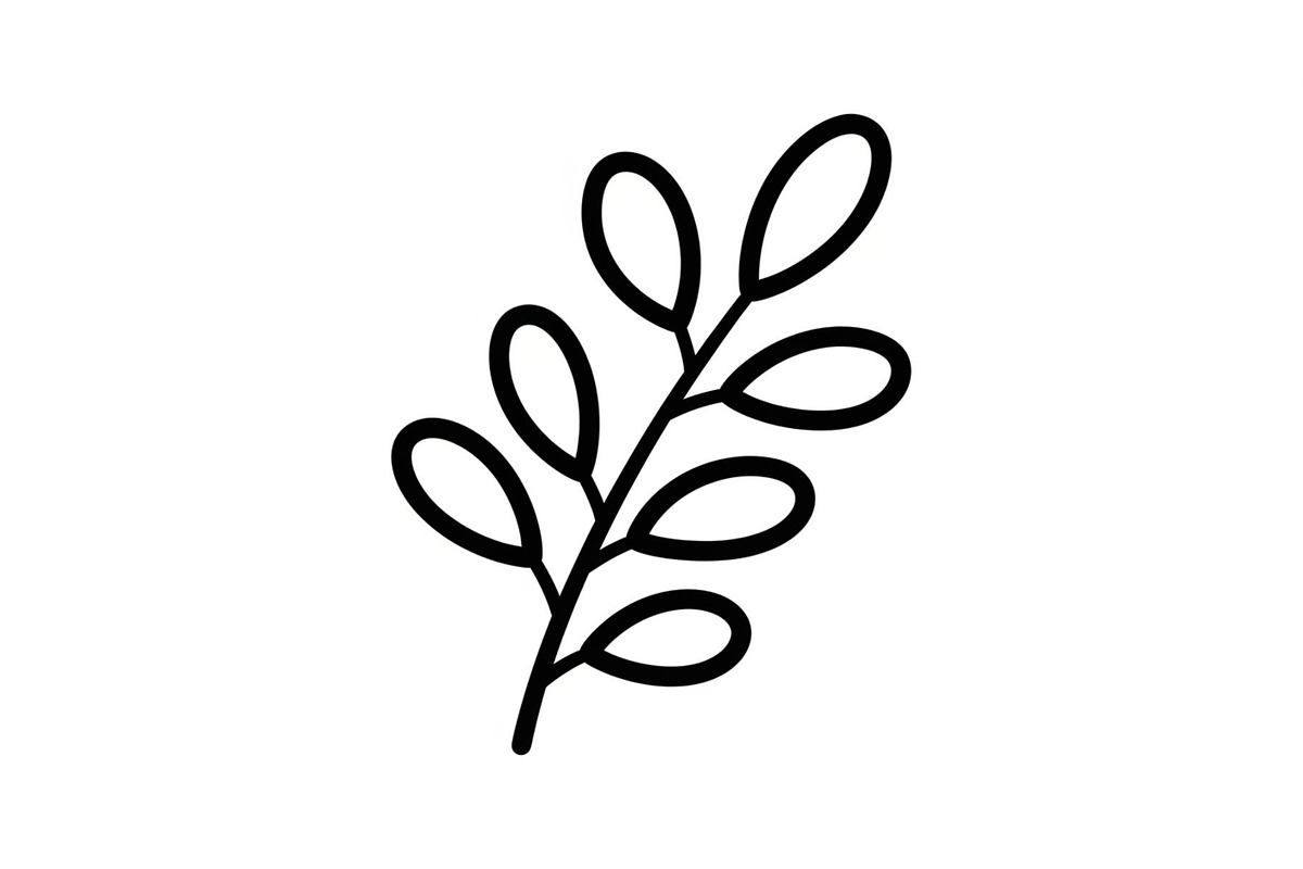 Botanical Leaf Silhouette Bundle, an Illustration by Creativeshirt (Photo 3 of 51)