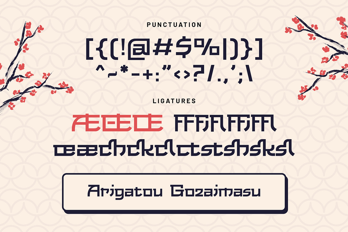 Jamino - Modern Japanese Font, a Sans Serif Font by Typia Nesia