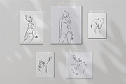 Women's Line Art Illustrations, a Person Illustration by La Petite Line Art (Thumbnail 15 of 17)