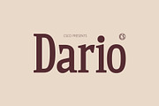 CS Dario – Bold Font, a Serif Font by Craft Supply Co. (Thumbnail 1 of 8)