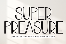Super Preasure | Script Font