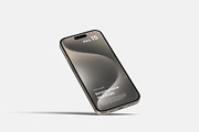 iPhone 15 Pro Mockup, an iPhone Mockup by graphicpages (Thumbnail 10 of 19)