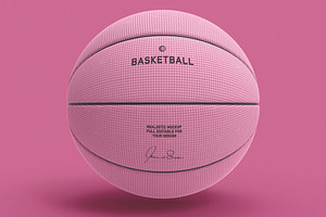 Basketball Mockup, an Advertising Mockup by skybluecreative