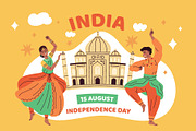 India independence day. Traditional, an Object Illustration by YummyBuum (Thumbnail 2 of 3)