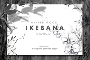 IKEBANA. Botanical Winter Kit.