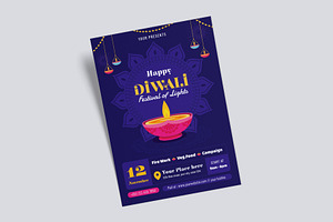Diwali Flyer Template