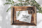 Magic Winter script font duo & logos, a Script Font by Tabita's shop (Thumbnail 11 of 20)