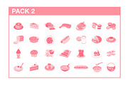 Food & Drinks Icons #2, a Graphic by Wilsonkjc (Thumbnail 3 of 5)