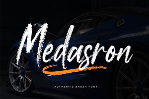 Medasron – Authentic Brush Font