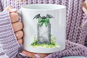 Halloween Green Gingham Clipart, an Illustration by Rose Art (Thumbnail 5 of 7)