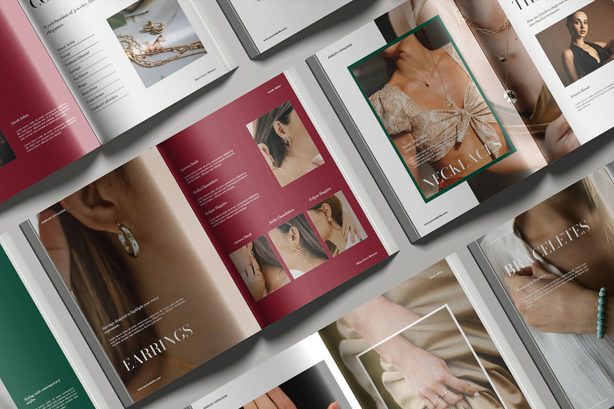 Jewelry Product Catalog, a Magazine Template by Haps Space (Photo 7 of 8)