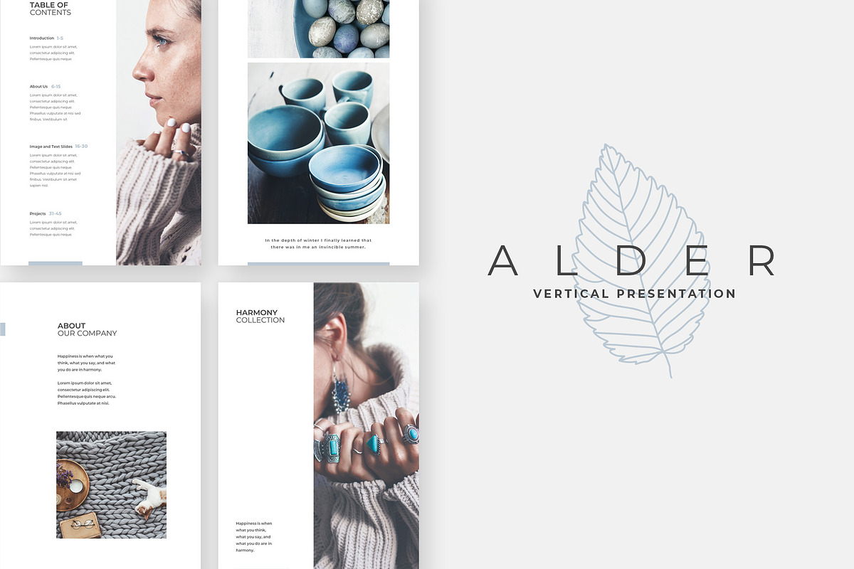 Alder Vertical Keynote, a Presentation Template by Studio Sumac (Photo 1 of 8)