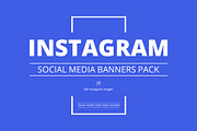 Instagram Social Media Pack, a Social Media Template by Web Donut (Thumbnail 1 of 6)