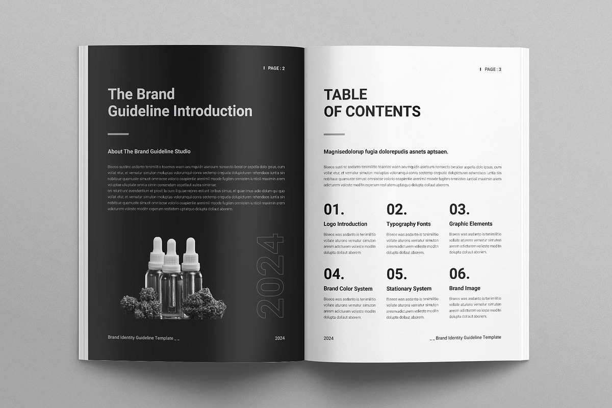 Brand Identity Guidelines Design, a Brochure Template by TemplatesForest (Photo 3 of 8)
