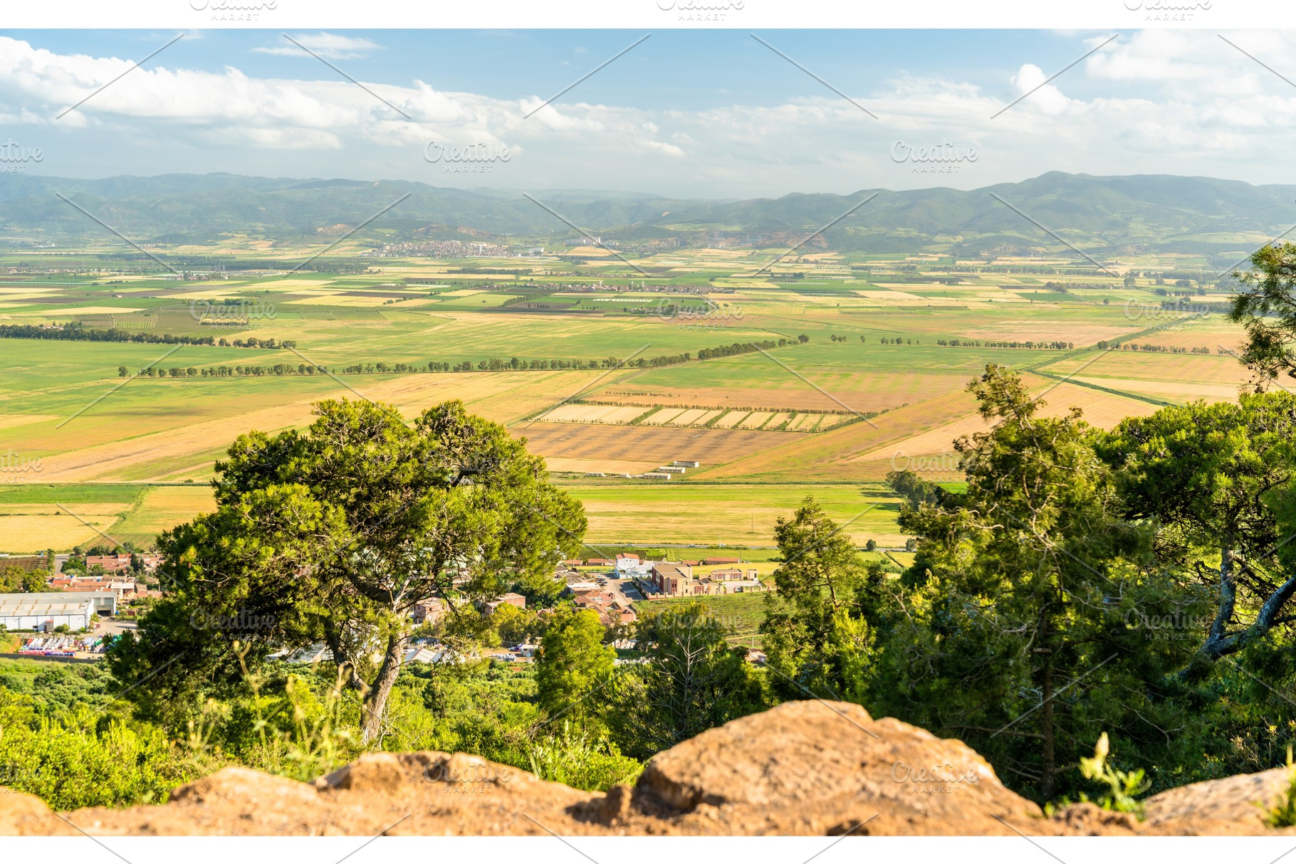 Typical landscape of North Algeria, a Nature Photo by Leonid Andronov