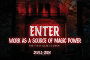 Devils Crew - All Caps Horror Font, a Font by Gassstype (Thumbnail 2 of 8)
