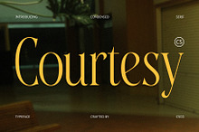 CS Courtesy – Elegant Font