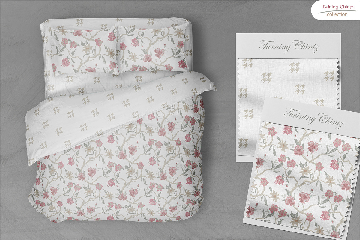 Twining Chintz - Floral Patterns, a Pattern Graphic by InaCorart (Photo 6 of 10)