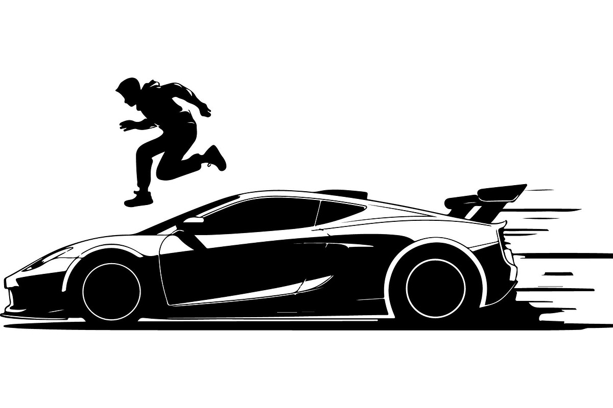 Muscle Car & Motorcycle SVG Bundle, an Object Graphic by Creativeshirt (Photo 11 of 13)