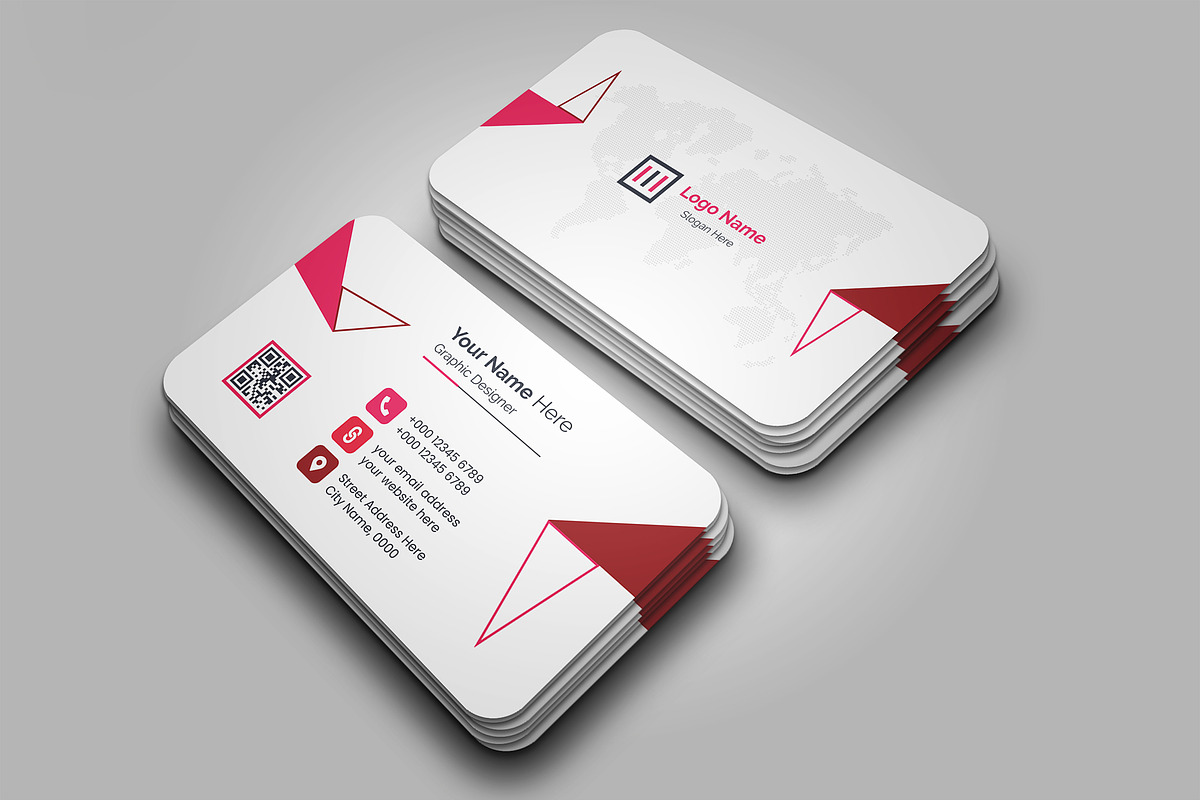 Minimal Business Card Design, a Business Card Template by mijli (Photo 12 of 12)