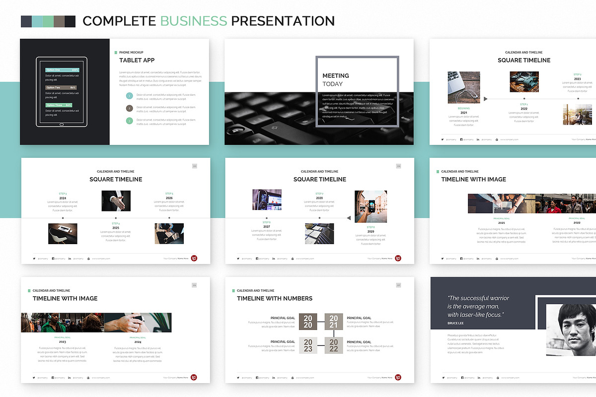 Complete Business Powerpoint Templat, a Presentation Template by Zacomic Studios (Photo 21 of 32)