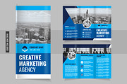 Business Corporate Trifold Brochure, a Brochure Template by Tanuart (Thumbnail 2 of 2)