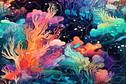 MYSTICAL REEF. Seamless Pack, a Texture Illustration by RefinedFantasyStudio (Thumbnail 5 of 9)