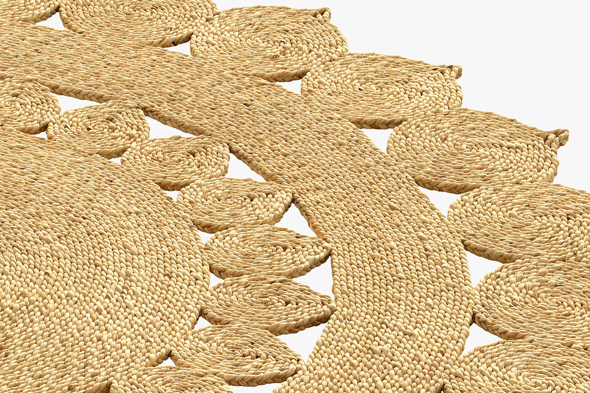 SAFAVIEH Iwan Casual Jute Rug L size, a Furniture 3D Model by 3dmitruk (Photo 5 of 11)