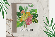 Extravagant Tropics Gouache Florals, a Seasonal Illustration by Catch the Dream Art (Thumbnail 4 of 12)