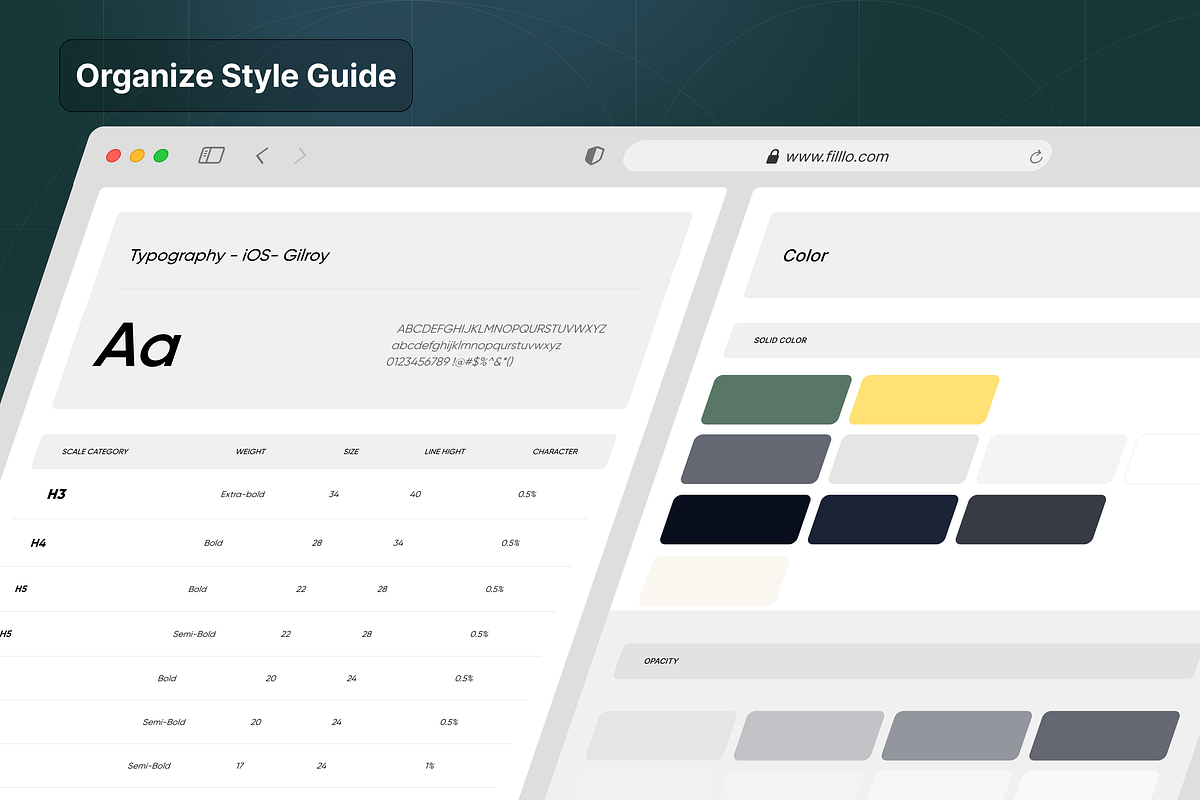Filllo E-commerce App UI Kit, an UI Kit Template by floxui