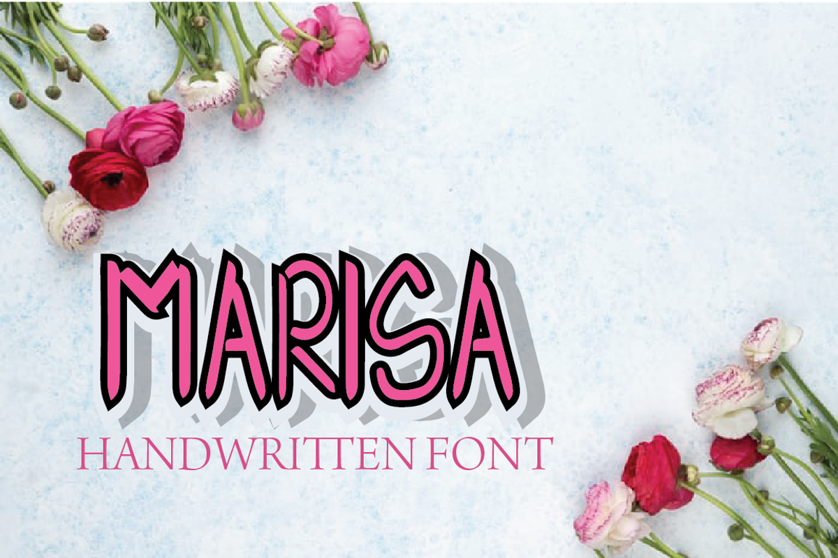 sasamarrisa, a Font by Wana Studio (Photo 7 of 7)