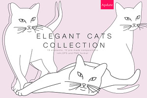 Elegant Cats Collection