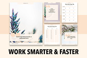 eBook & Worksheet 50 Pages Templates, a Templates & Theme by The Pigeon Letters (Thumbnail 4 of 9)