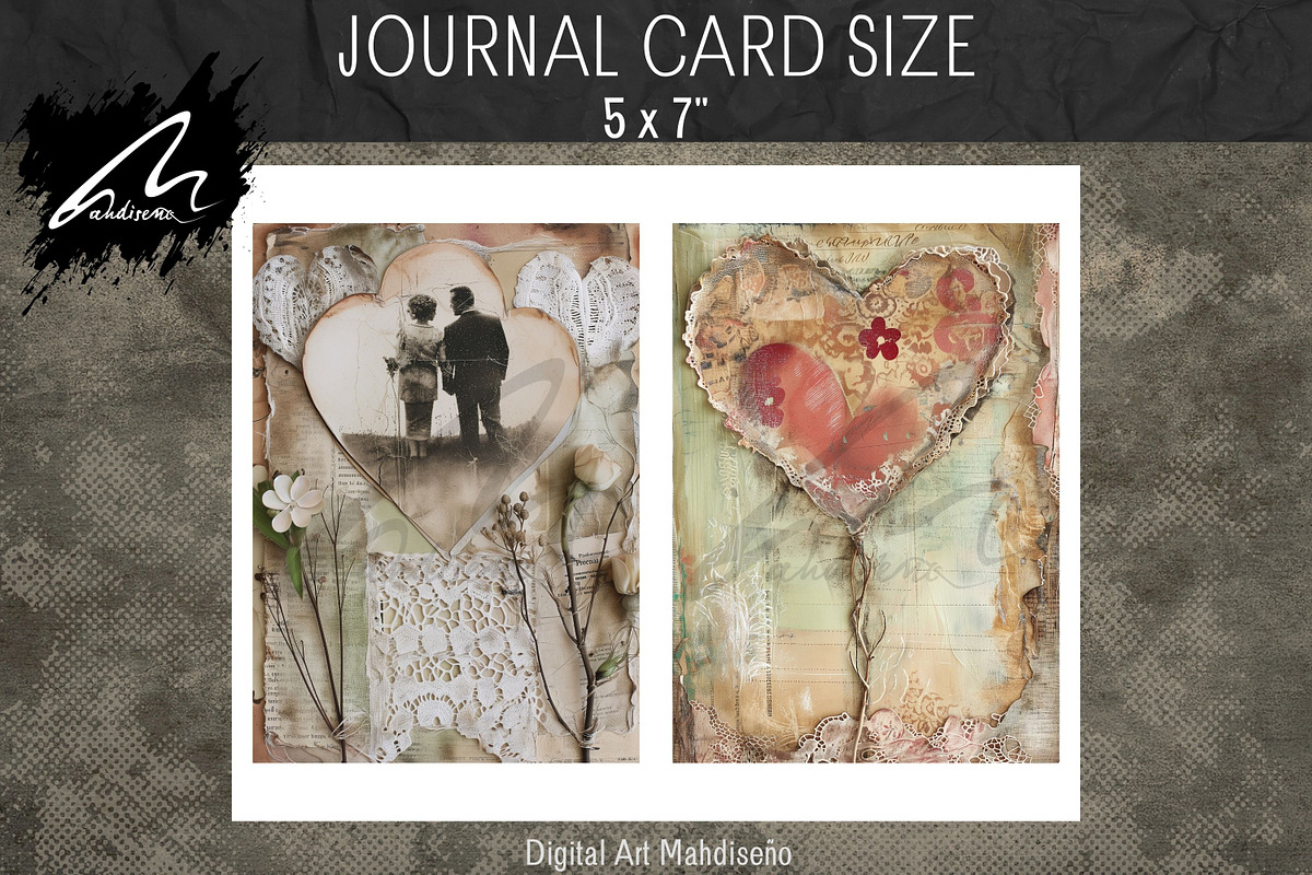 Shabby Chic Lovely Couples, a Person Illustration by Digital Art Mahdiseño (Photo 4 of 9)