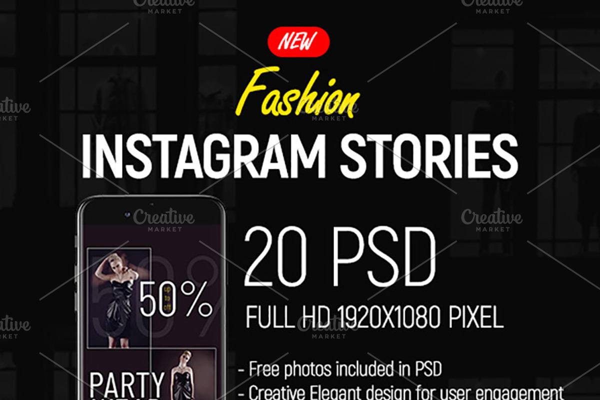 Fashion Shopping Instagram Stories, a Templates & Theme by Mehul Munjani (Photo 3 of 3)