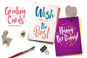The Glamz watercolor brush logo font, a Script Font by Ian Irwanwismoyo (Thumbnail 5 of 12)