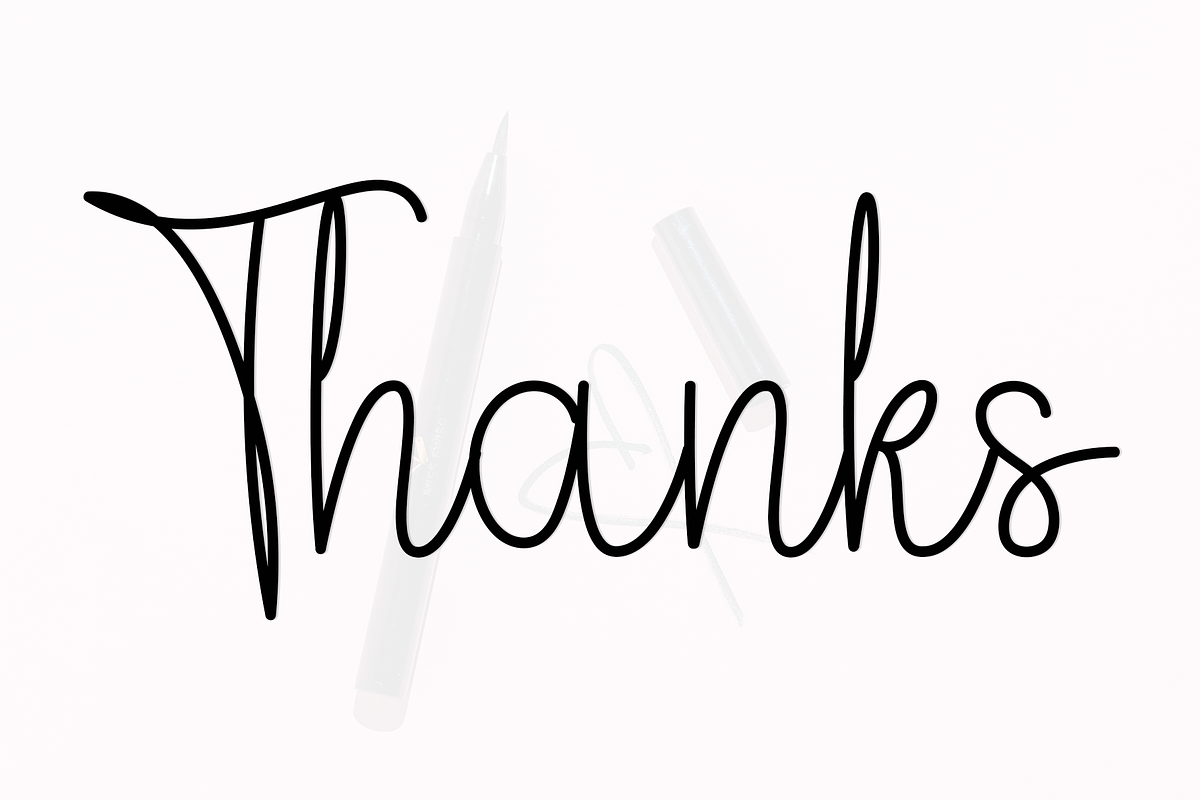 Beauty Handwriting, a Handwritten Font by FreshTypeINK (Photo 6 of 8)