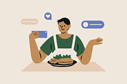 Influencer and Blogger Illustration, a Work Illustration by Jump Studio (Thumbnail 9 of 10)